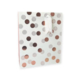 Load image into Gallery viewer, Rose Gold &amp; White Assorted Paper Gift Bag - 43 x 55cm
