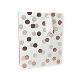 Load image into Gallery viewer, Rose Gold &amp; White Assorted Paper Gift Bag - 50 x 70cm
