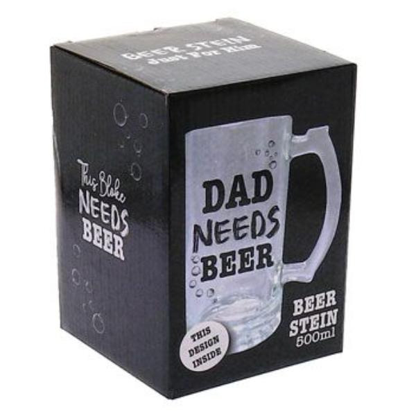 Dad Need Beer Stein