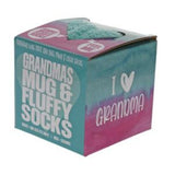 Load image into Gallery viewer, Ceramic Grandmas Relaxing Coffee Mug With Fluffy Socks - 250ml

