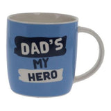 Load image into Gallery viewer, Dads My Hero Mug &amp; Socks Set Gift Box
