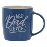 Load image into Gallery viewer, Blue Best Dad Ever Mug &amp; Keyring Set Gift Box
