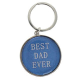 Load image into Gallery viewer, Blue Best Dad Ever Mug &amp; Keyring Set Gift Box
