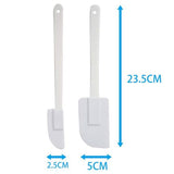 Load image into Gallery viewer, 2 Pack White Silicone Baking Spatula - 23.5cm
