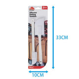 Load image into Gallery viewer, 2 Pack White Silicone Baking Spatula - 23.5cm
