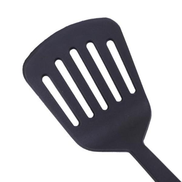 Black Nylon Slotted Turner - 30cm