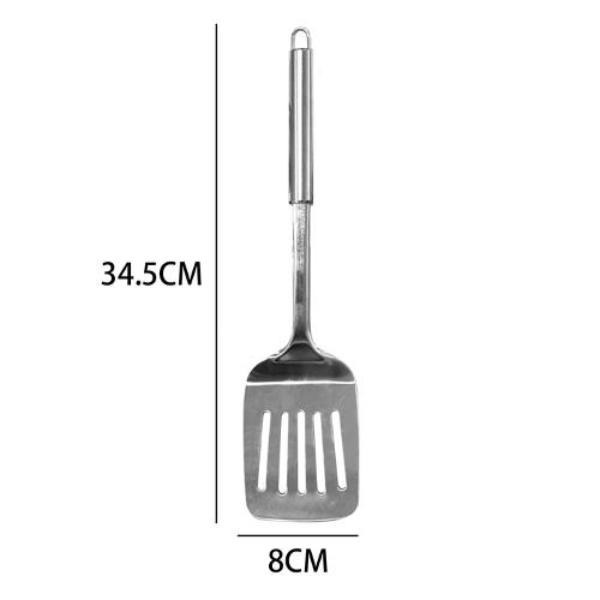 Stainless Steel Long Turner - 8cm x 37cm