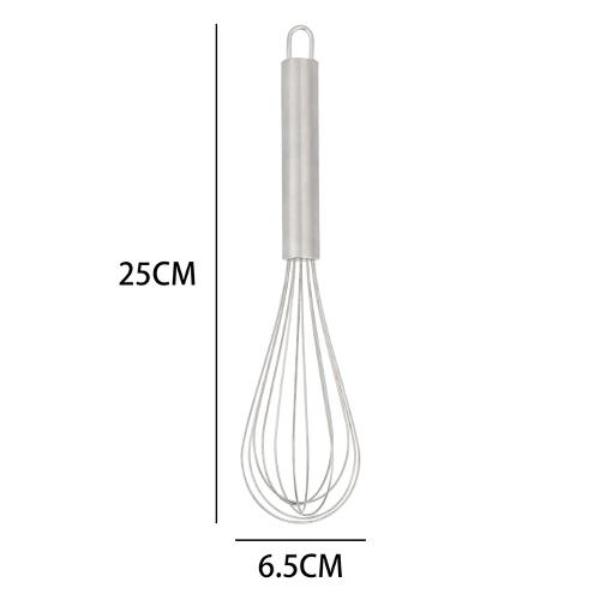 Stainless Steel Whisk - 25cm