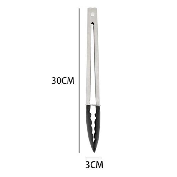 Black Nylon Head Tongs - 30cm