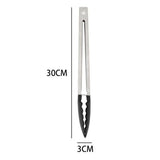 Load image into Gallery viewer, Black Nylon Head Tongs - 30cm
