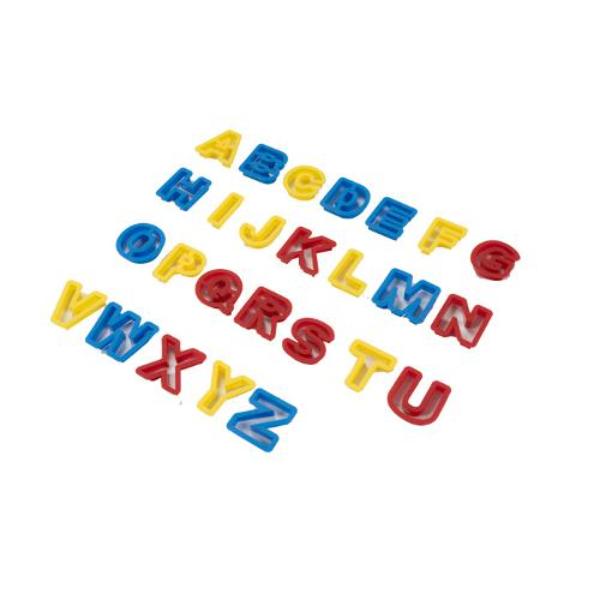 26 Pack Letters Cookie Cutters