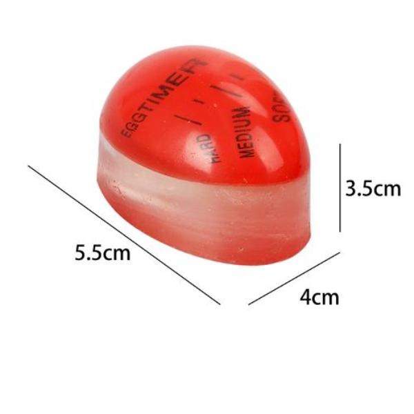 Colour Changing Egg Timer - 5.5cm x 4cm x 3.5cm