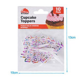 Load image into Gallery viewer, 10 Pack Cupcake Toppers
