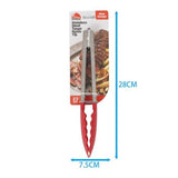 Load image into Gallery viewer, Red Nylon Head Tong - 23cm
