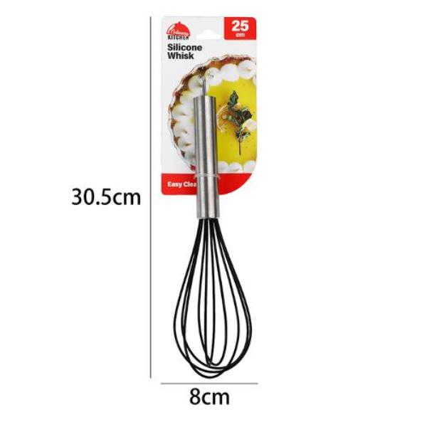 Silicone Coat Whisk - 25cm