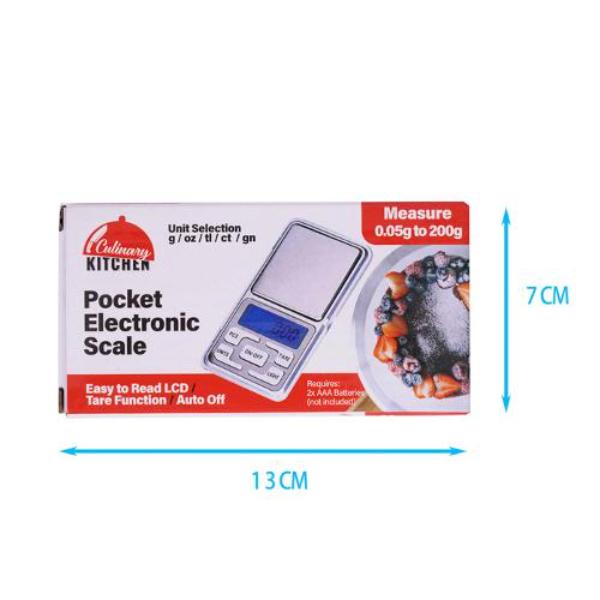 Pocket Electronic Scale - 200gms