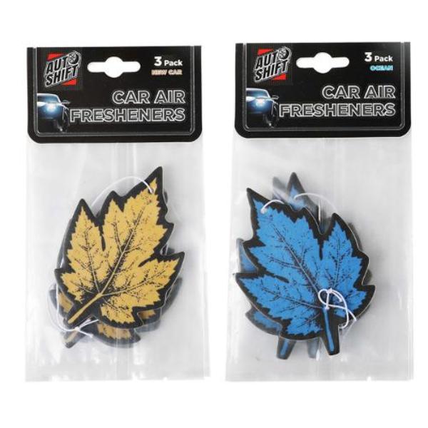 3 Pack Air Freshener Leaf