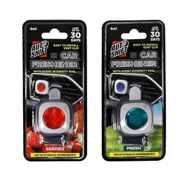 Car Freshener With Vent Clip - 2ml