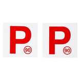 Load image into Gallery viewer, 2 Pack NSW Red P Plate Magnet
