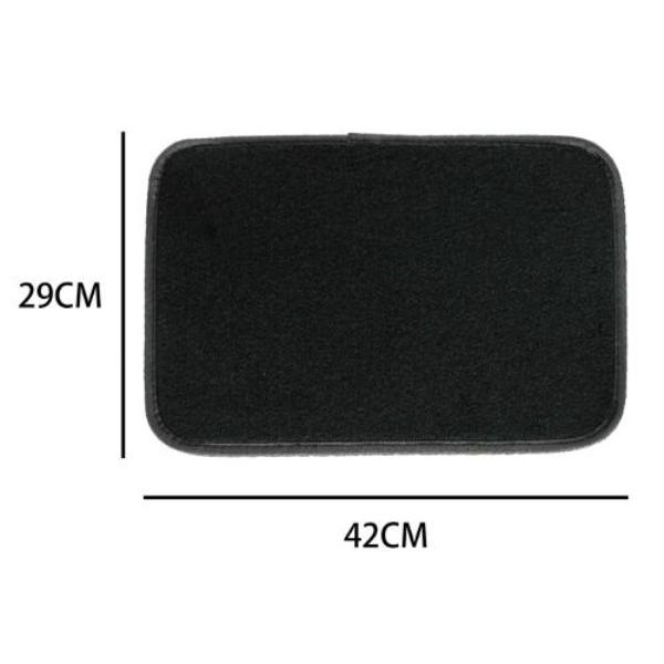 4 Pack Black Car Carpet Mats
