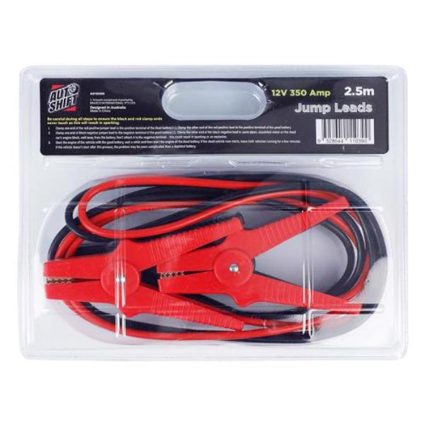 350Amp Jump Leads Cable - 250cm