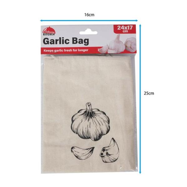 Garlic Bag - 24cm x 17cm