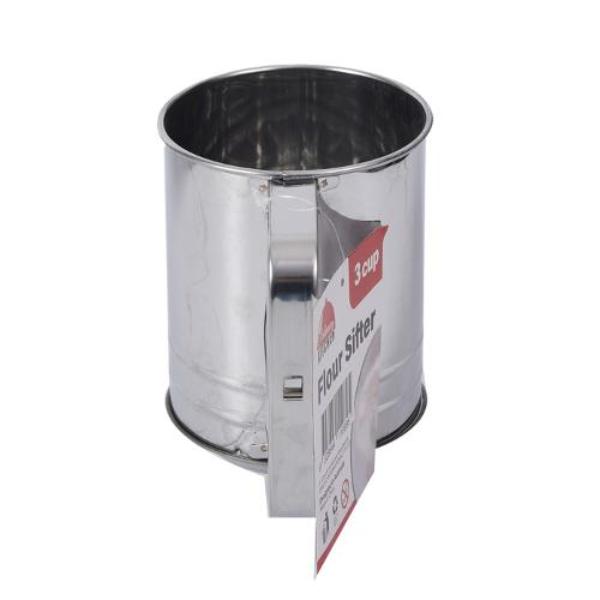 3 Pack Trigger Handle Flour Sifter - 13cm