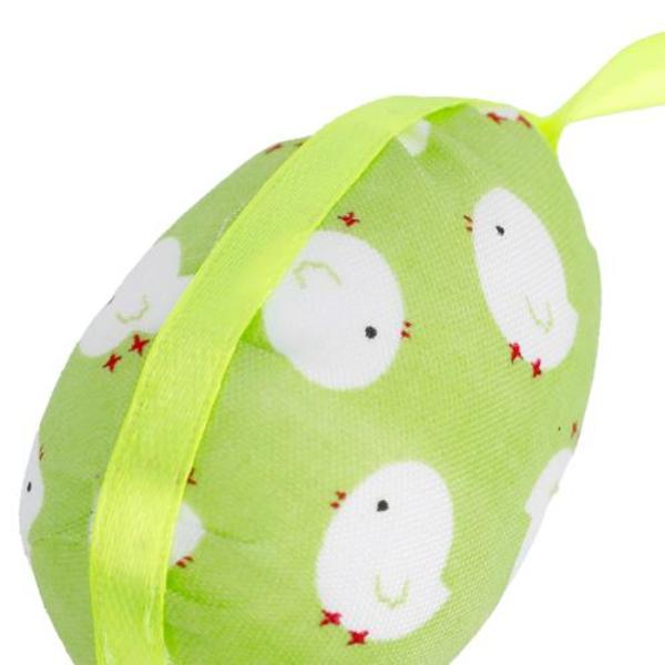 6 Pack Easter Printed Eggs - 4cm x 6cm