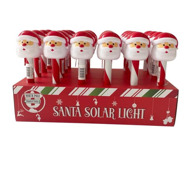 Santa Solar Stake - 35cm