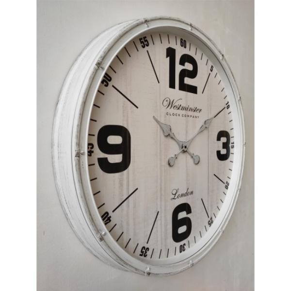 Round Wall Clock - 76cm x 76cm x 7.7cm