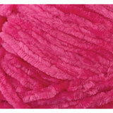Load image into Gallery viewer, Bright Pink Velvetine Polyester Yarn 100g - 10ply
