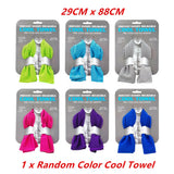 Load image into Gallery viewer, Instant Cooling Gym Sports Towel
