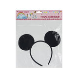 Load image into Gallery viewer, Black Mouse Ear Headband
