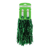 Load image into Gallery viewer, 2 Pack Green Metallic Pom Pom
