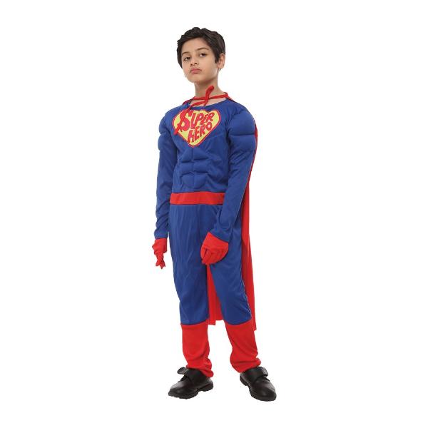 Super Hero Boy Costume - 7 - 8 Years