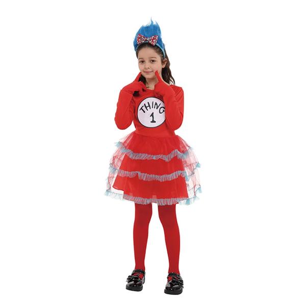 Dr Seuss Girls Costume - 7 - 8 Years
