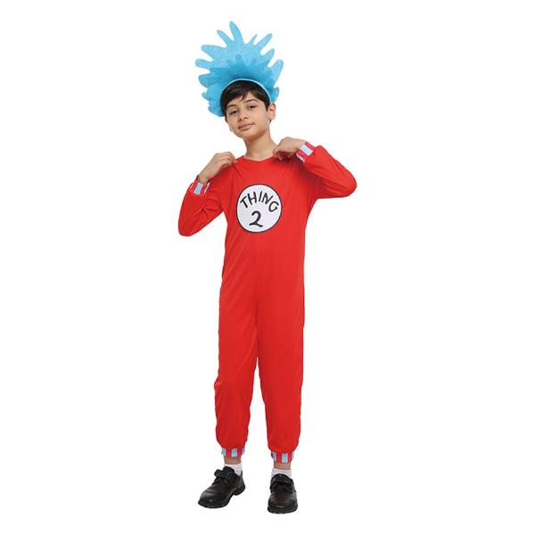 Dr Seuss Boys Costume - 5 - 6 Years