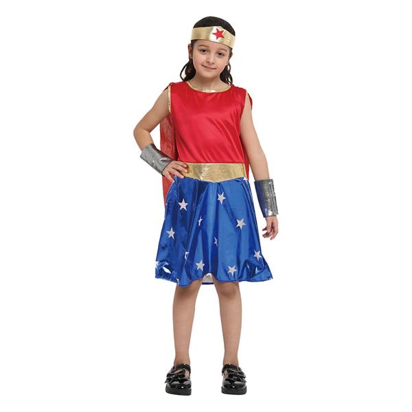 Wonder Girl Costume - 9 - 10 Years
