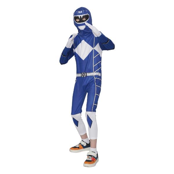 Blue Ranger Boys Costume - 7 - 8 Years