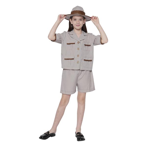 Paleontologist Girls Costume - 5 - 6 Years