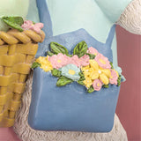 Load image into Gallery viewer, BUNNY ON VESPA W/EGGS POLYRESIN 48X18.5X43CM

