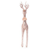 Load image into Gallery viewer, Champagne Poly Foam Reindeer - 16cm x 8cm x 52cm
