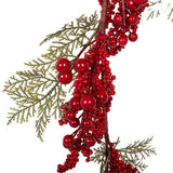 Load image into Gallery viewer, Red Berry &amp; Leaf Garland - 140cm
