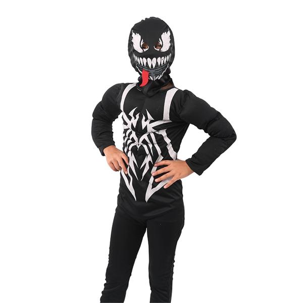 Super Hero Venom Boys Costume - 7 - 8 Years