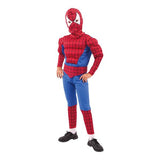 Load image into Gallery viewer, Man Muscle Super Hero Spider Costume - 11 - 12 Years

