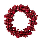 Load image into Gallery viewer, Mini Red Berry Candle Wreath - 10cm x 7.5cm
