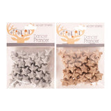 Load image into Gallery viewer, 40 Pack Champagne &amp; Silver Stars - 2cm
