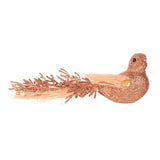 Load image into Gallery viewer, Champagne Or Rose Gold Bird With Clip - 14cm x 7cm x 5cm
