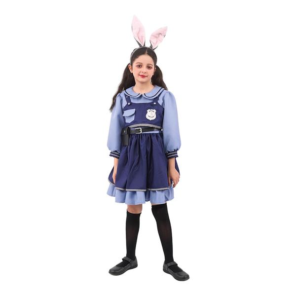 Rabbit Judy Girls Costume - 9 - 10 Years
