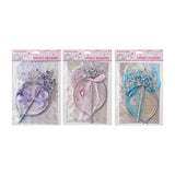 Load image into Gallery viewer, 3 Pack Princess Tiara Wand &amp; Necklace
